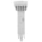 Satco 9 Watt PL 2-Pin LED 1100 Lumens G24d Base CCT Selectable White Finish 120-277 Volts S21411 - alternate 1